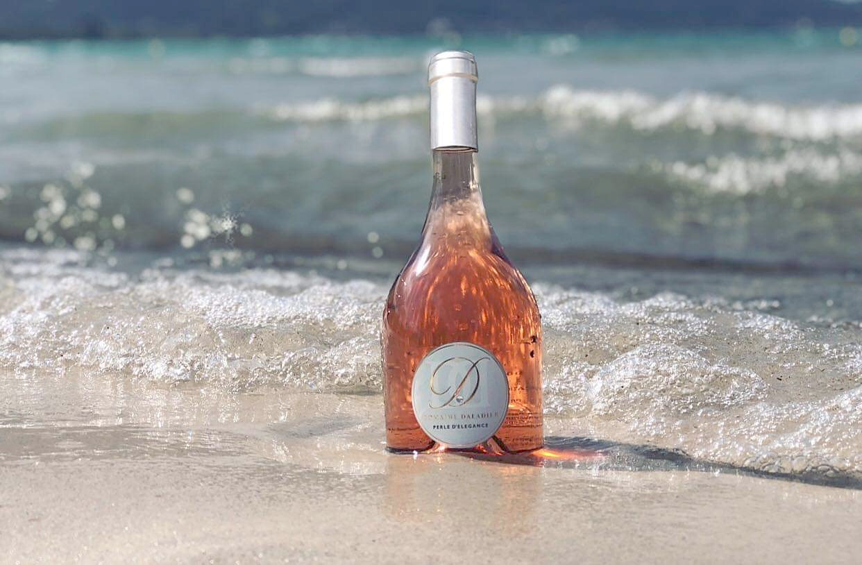 Domaine Daladier rosé IGP Méditerranée sur table