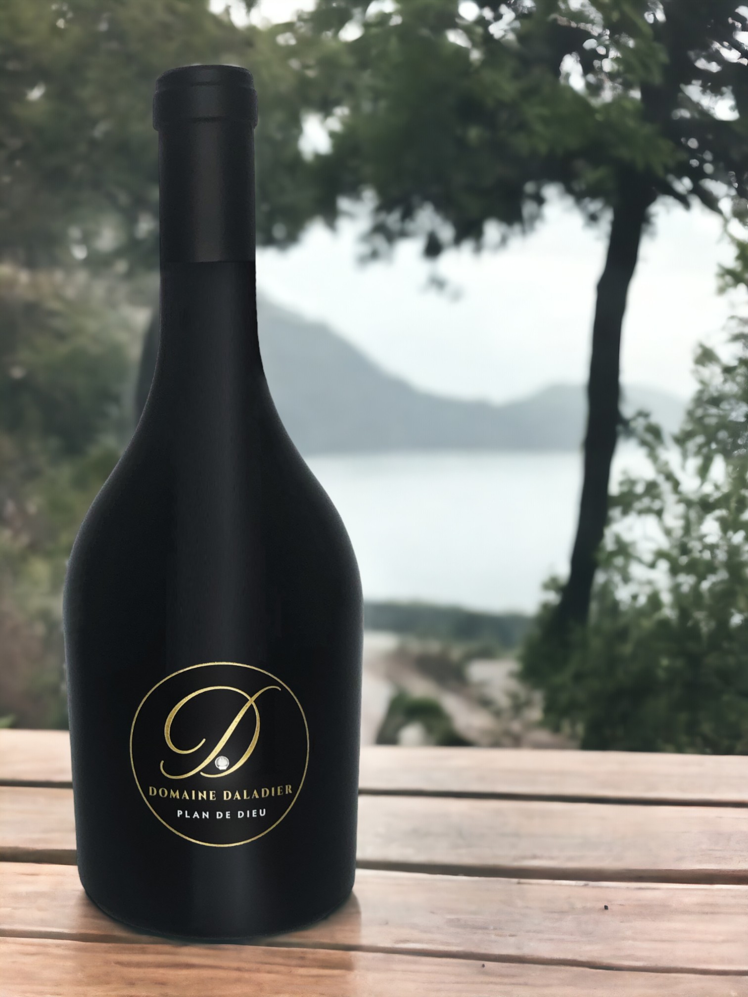 Domaine Daladier vin rouge sur table magnum